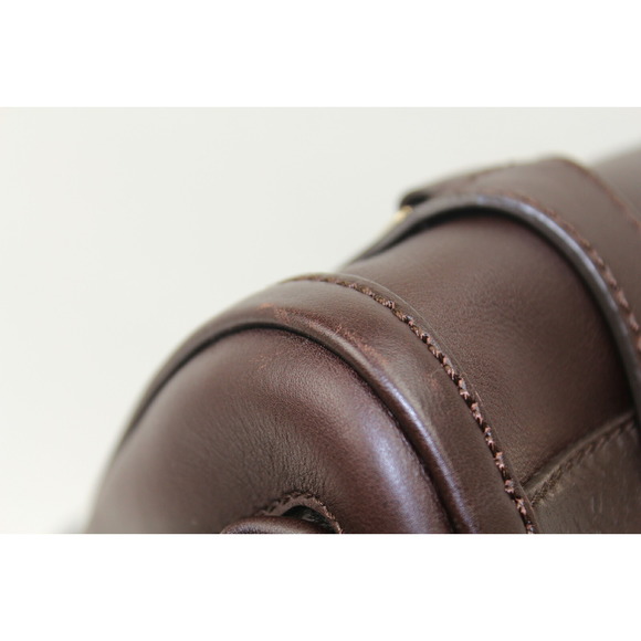 Celine Mini Leather Shoulder Bag Brown - Picture 4 of 8